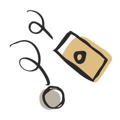 転がり落ちるお札とお金