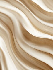 Elegant Cream and Beige Flowing Textures - Soft and Minimalist Abstract Designs