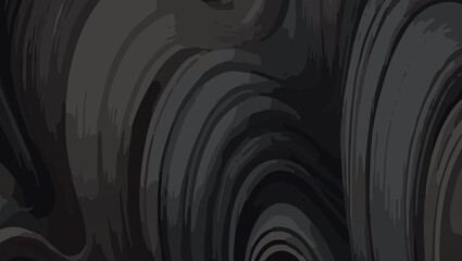 Dark Abstract wavy Background with lines. Vibrant and Playful Colorful Abstract Cartoon-Themed black and grey color Background for Creative and Joyful Artistic Expression. dark theme Background