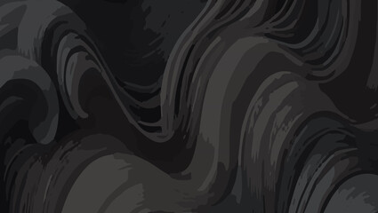 Dark Abstract wavy Background with lines. Vibrant and Playful Colorful Abstract Cartoon-Themed black and grey color Background for Creative and Joyful Artistic Expression. dark theme Background