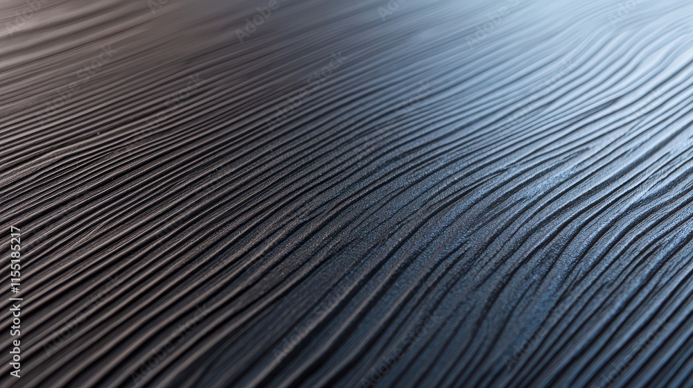 Poster defects on pieces of work concept, close-up view of scratched plastic surface with textured lines an