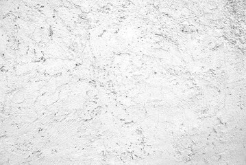 White plaster grunge wall texture as background
