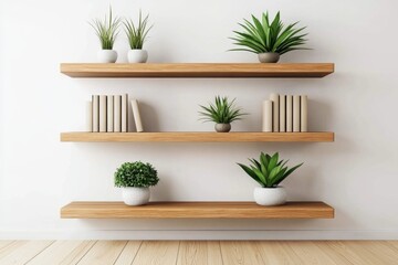 Fototapeta premium Discover the perfect combination of decor and nature for your online meeting backdrop.