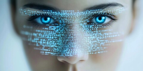 Symbolization of data protection through advanced technology.