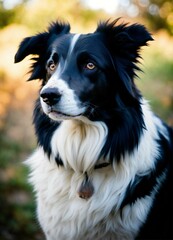 Fototapeta premium border collie dog