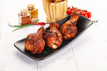 Indian tandoori turkey shoulder wing