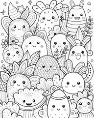 seamless pattern with birds