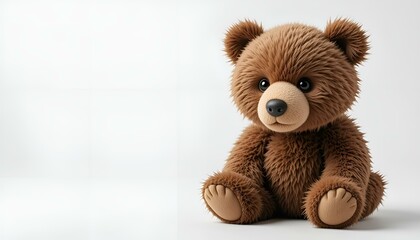 teddy bear isolated on white