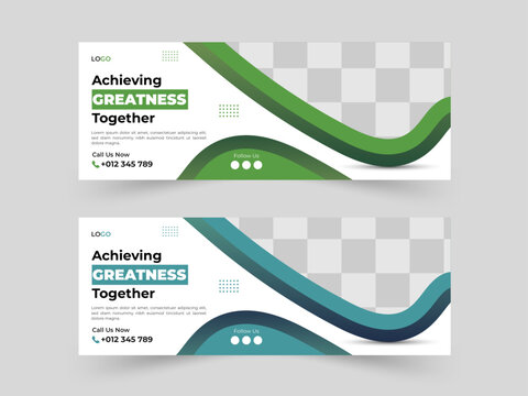 Creative corporate business marketing social media and Facebook cover banner post template, social media marketing promotion timeline cover post and or web banner for digital marketing business
