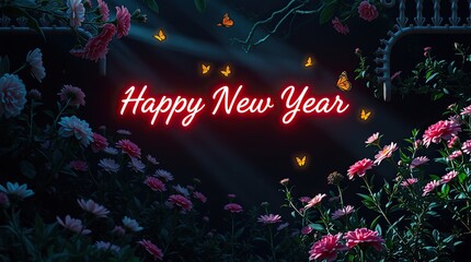 Obraz premium happy new year 2025