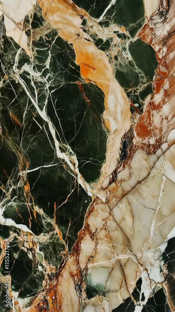 Poster stunning marble texture with rich tones and intricate patterns captured in a close-up view