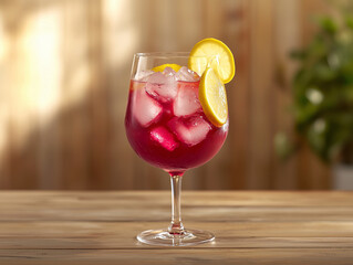 cocktail on the table