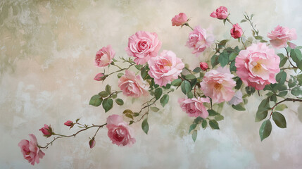 background with flowers