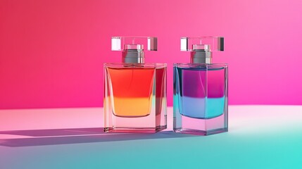 Product Packaging Perfume Bottles Mockup