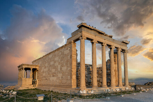 The Acropolis Hill view in Athens
