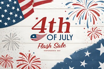 4th of July USA Sale Promotion Banner Design Trends