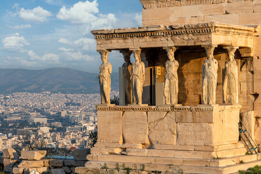 The Acropolis Hill view in Athens