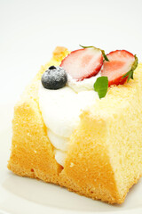 シフォンケーキ　スイーツ