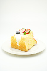 シフォンケーキ　スイーツ