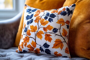 Bright, multi-colored pillows for the interior. Add comfort to any room.