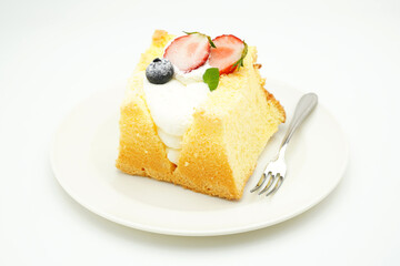 シフォンケーキ　スイーツ
