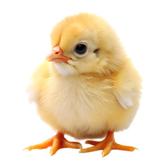 Fototapeta premium baby chicken isolated on white