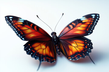 Fototapeta premium butterfly isolated on white