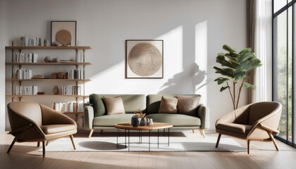 living room of a beautiful house