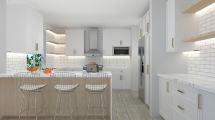 Interior Design with Realistic Render