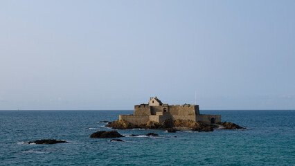 Le fort national à Saint Malo