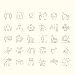 set of icons for web design