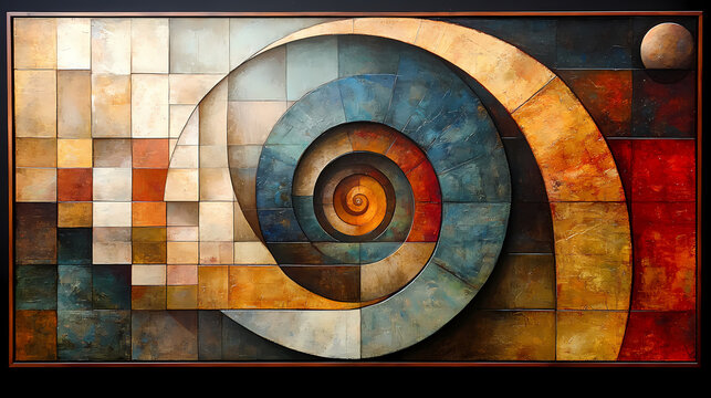 Art that follows the golden ratio