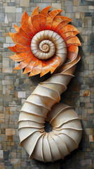 Obraz premium Art that follows the golden ratio