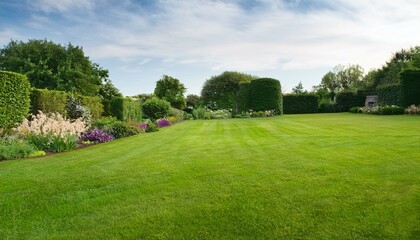 Fototapeta premium English garden in spring