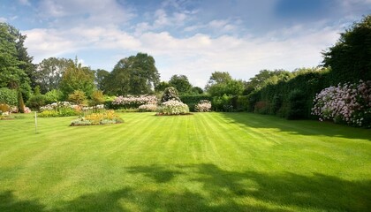 Fototapeta premium English garden in spring