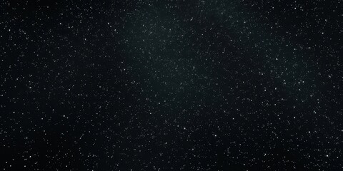 Obraz premium Vast, inky black canvas scattered with countless shimmering stars, cosmic dust, deep space