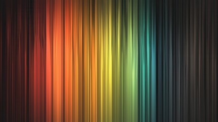 Obraz premium Vibrant abstract colorful stripes digital art modern studio creative
