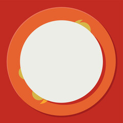 plates and cutlery vectors