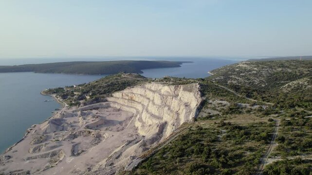 Steinbruch Lost Place in Kroatien