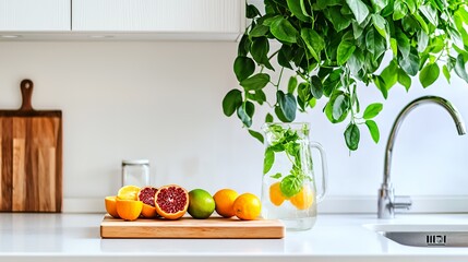 Refreshing Citrus Kitchen Still Life