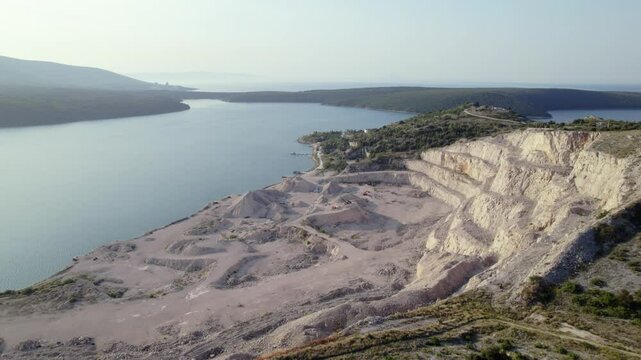 Steinbruch Lost Place in Kroatien