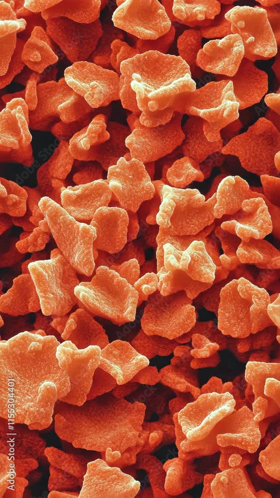 Aufkleber detailed close-up view of granular structures highlighting intricate textures and colors found in na
