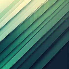 Obraz premium Green and white striped background with a black line in the middle