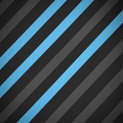 Obraz premium Black and blue striped background with a blue stripe