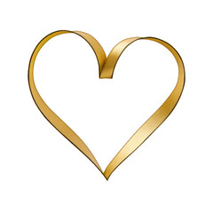 elegant gold ribbon for romantic and festive wrap design