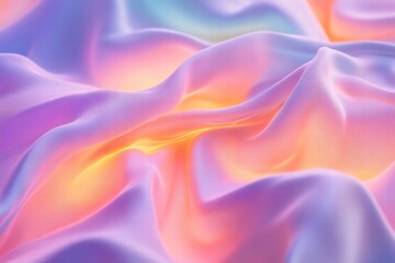 Obraz premium Pastel Draped Fabric, Abstract Background