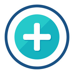 Obraz premium add icon design