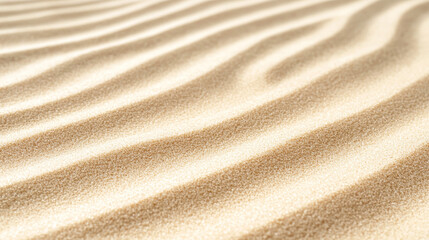 Sand ripples creating concentric geometric patterns, revealing natural wave-like textures through...