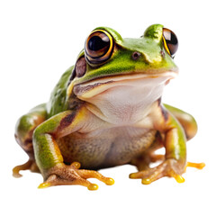 Obraz premium Frog isolated on transparent background