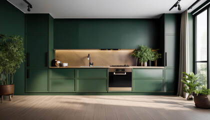 kitchen of a modern house